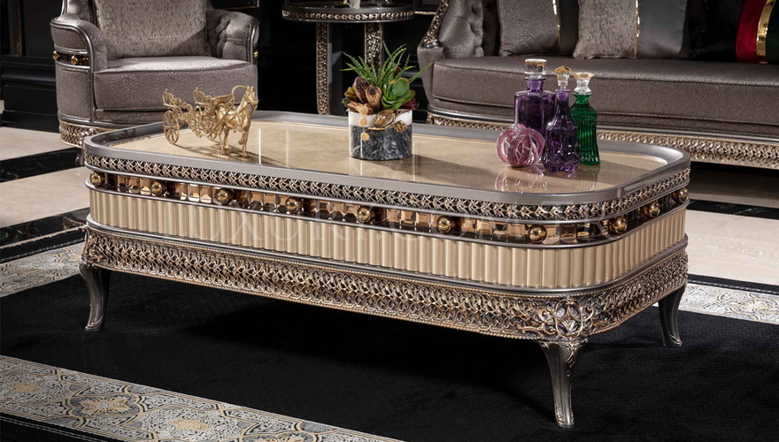 Jersey Modern Gray Sofa Set - 14