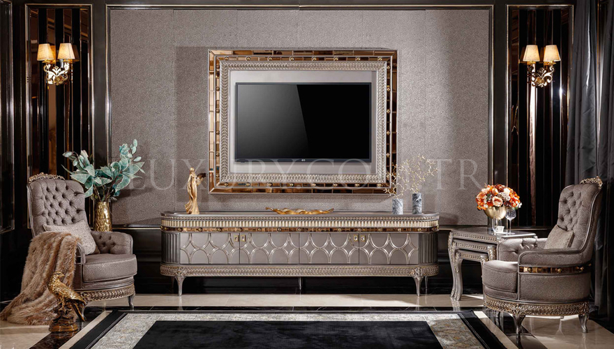 Jersey Modern Gray Sofa Set - 13