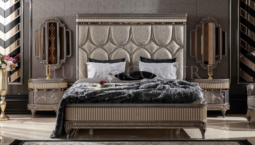 Jersey Modern Gri Bedroom - 4