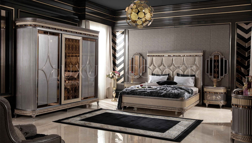 Jersey Modern Gri Bedroom - 2