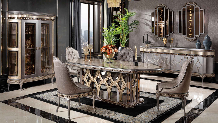 Jersey Modern Gri Dining Room - 1