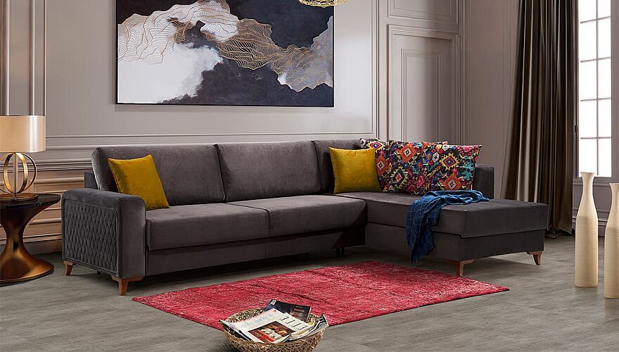 Kaftan Modern Köşe Koltuk Takımı - 2