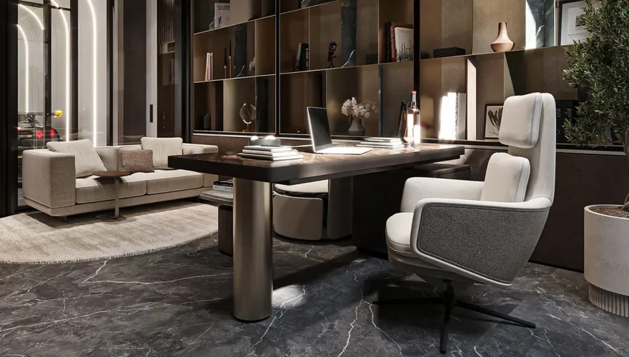 Kanyon Modern CEO Desk - 2