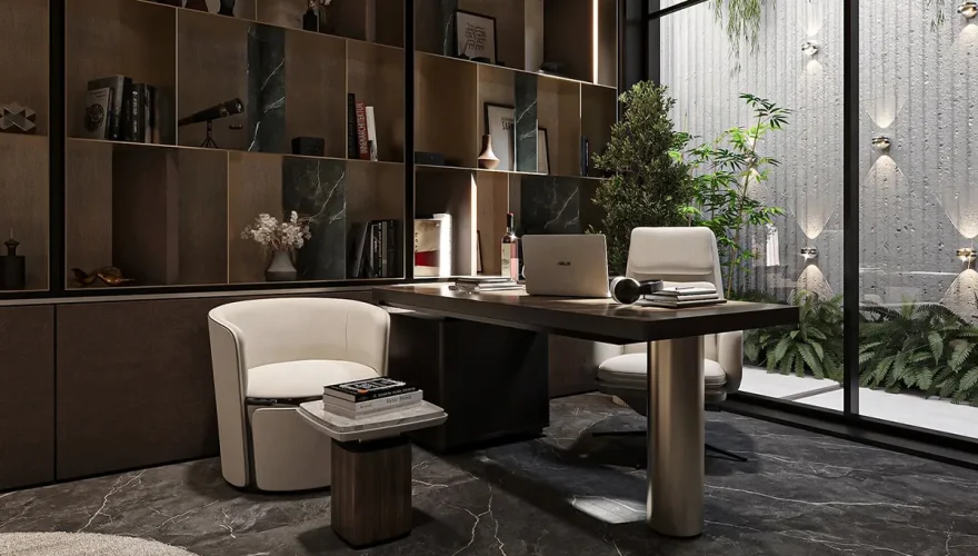 Kanyon Modern CEO Desk - 4