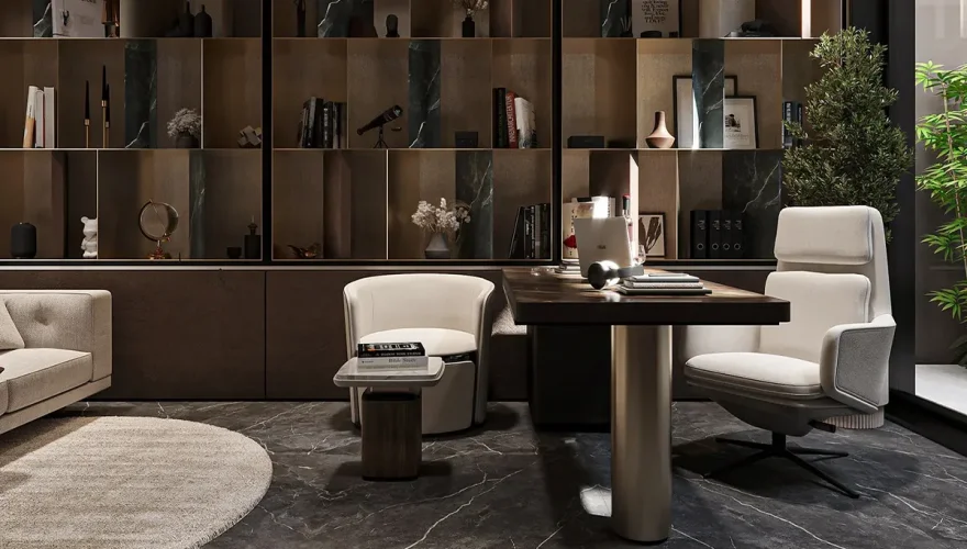 Kanyon Modern CEO Desk - 5