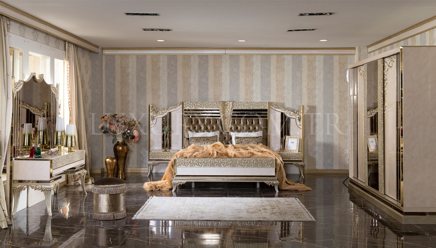 Karelya Modern Bronze Bedroom - 1128