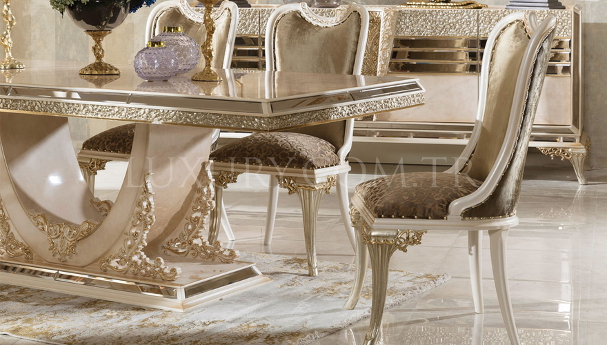 Karelya Modern Bronze Dining Room - 5
