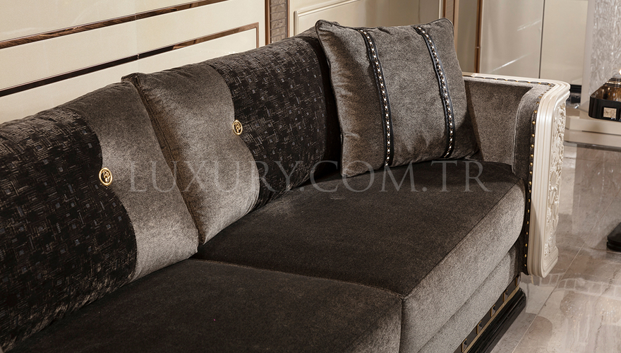Katalonya Metal Sofa Set - 32