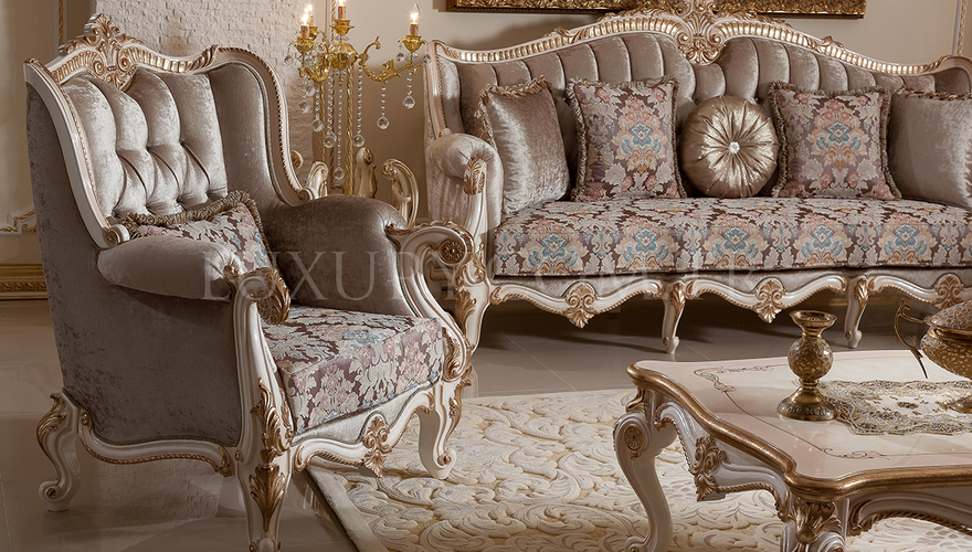 Kayıhan Bej Classic Living Room - 2