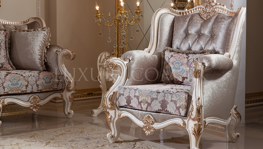 Kayıhan Bej Classic Living Room - 5