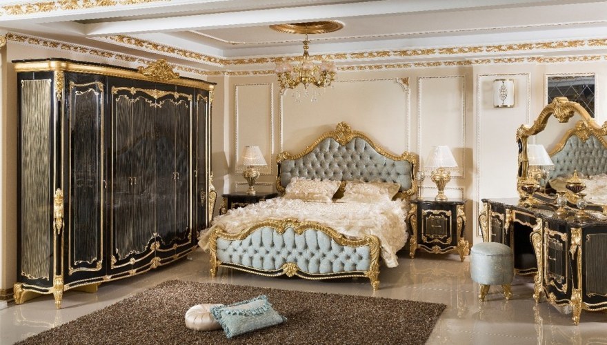 Kayıhan Black Classic Bedroom - 729
