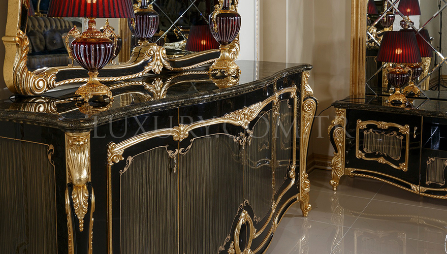 Kayıhan Black Classic Dining Room - 8