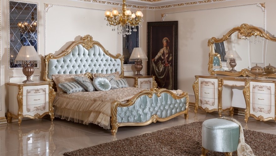 Kayıhan Patterned Classic Bedroom - 11