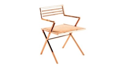 Kayır Metal Arm Chair - 920