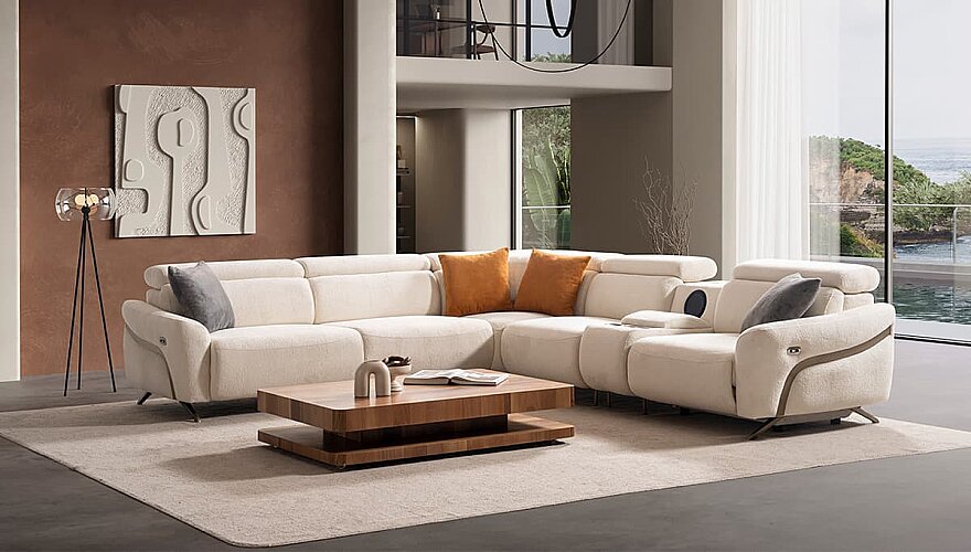 Kervano Modern Köşe Koltuk Takımı - 2