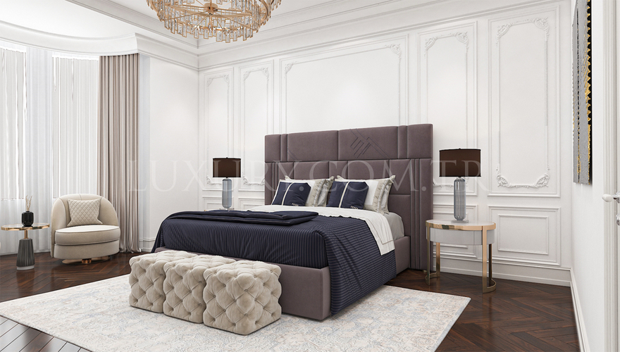 Kırgızistan Bişkek Villa Спальня Projemiz - 2