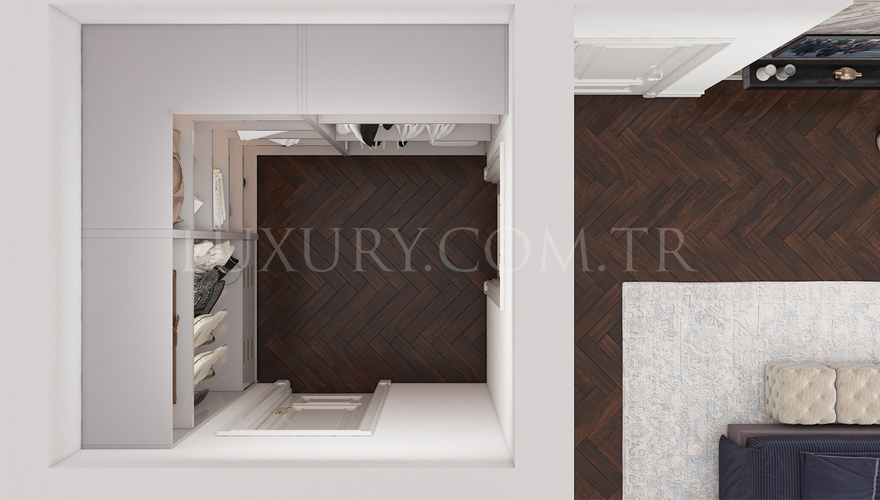 Kırgızistan Bişkek Villa Спальня Projemiz - 8