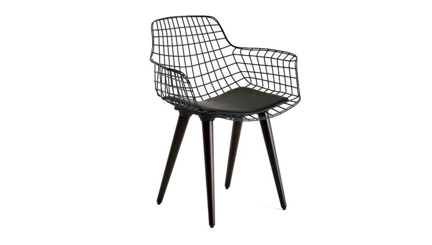Kısa Zara Chair with Wooden Legs - 920