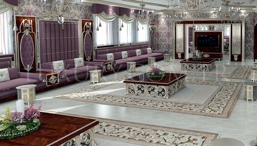 Kolajan Sedir Corner Set - 1086