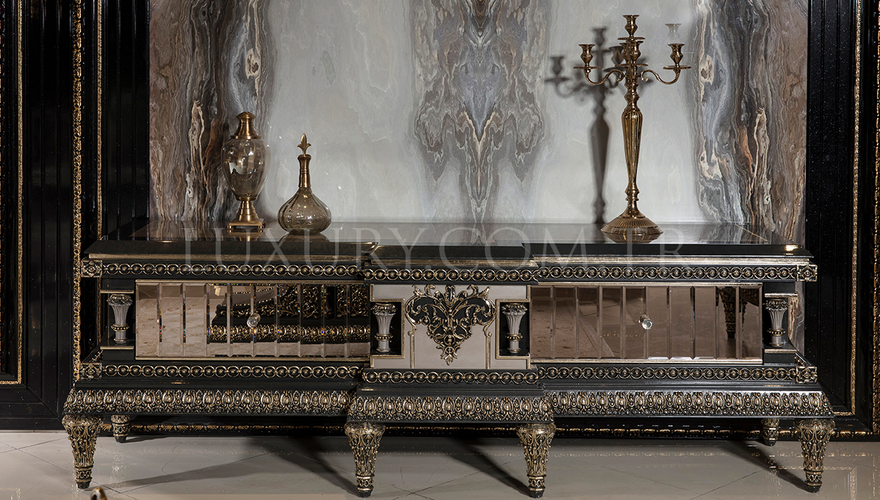 Kraft Black Tv Unit - 1062