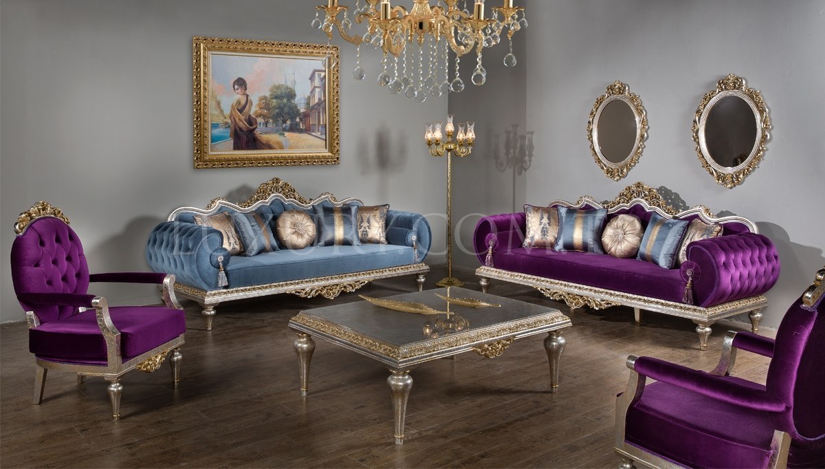 Kral Art Deco Sofa Set - 1