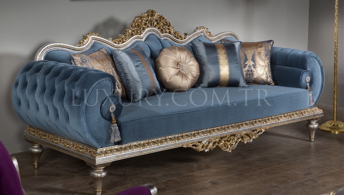 Kral Art Deco Sofa Set - 5