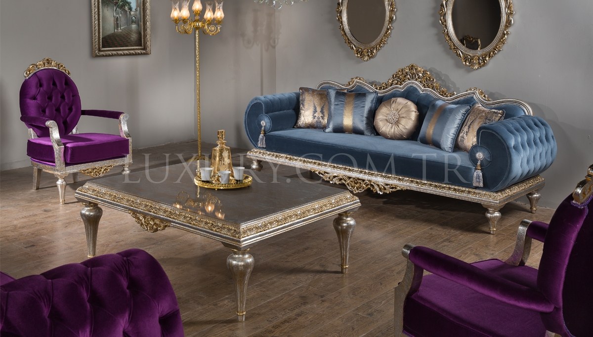 Kral Art Deco Sofa Set - 2