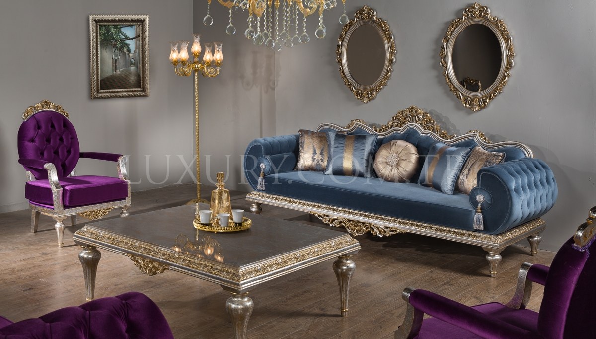 Kral Art Deco Sofa Set - 10