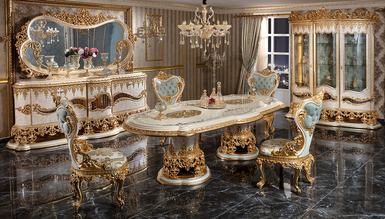 Kraliçe Klasik Yemek Odası - Thumbnail