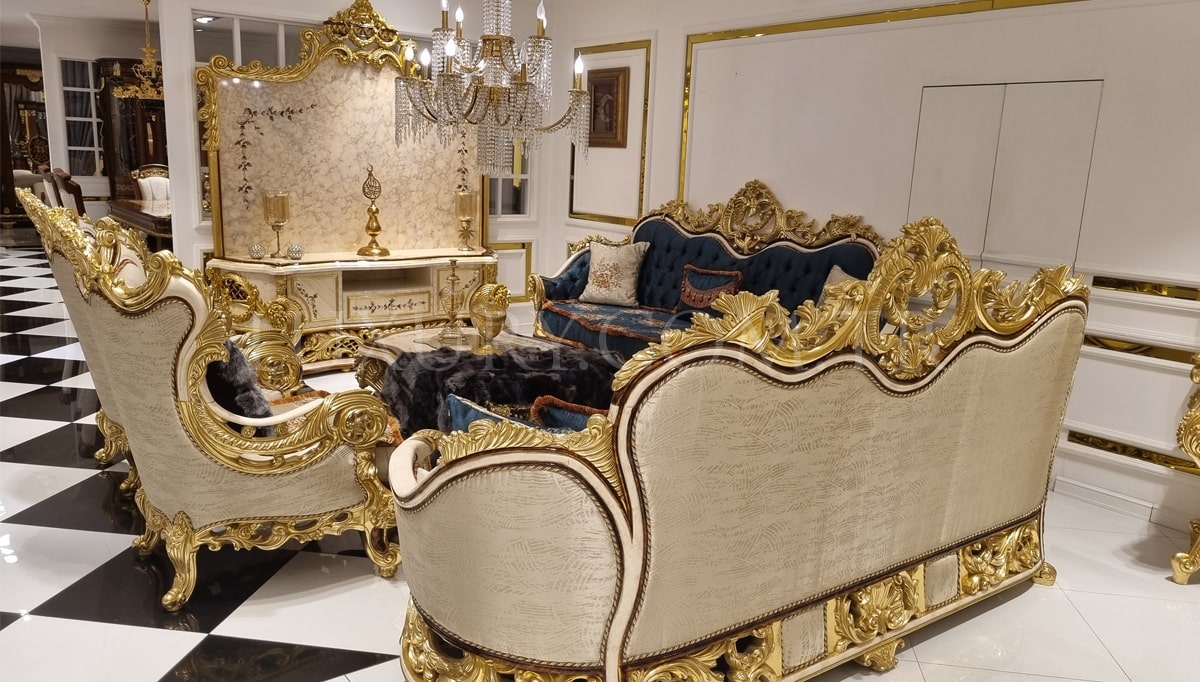 Kral غرفة جلوس كلاسيكية