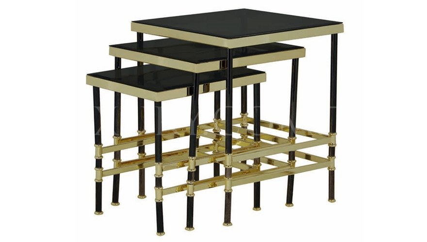 1033 - Kunda Metal Zigon Sehpa