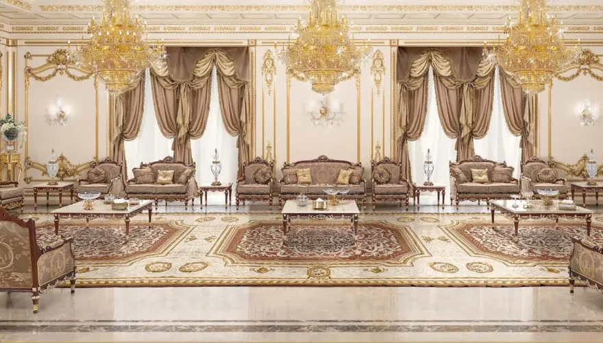 Kuwait تصميم مجلس رجال عربي - 1