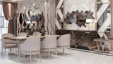 Kyoto Titanyum Metal Salon Takımı - 