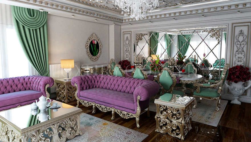 Lalens Salon Dekorasyonu - 1086