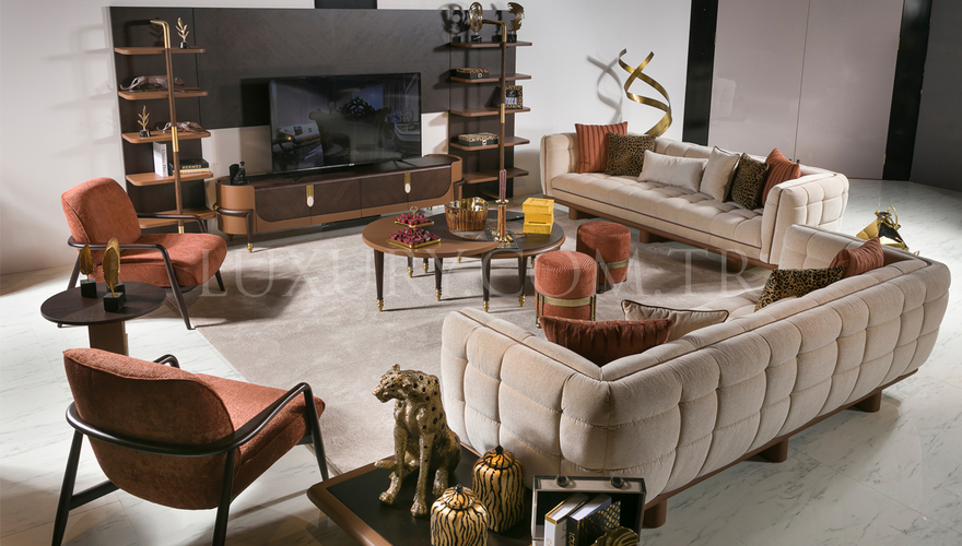 Lanvin Modern Sofa Set - 1080