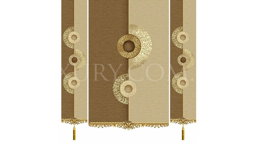 Lapamas Classic Curtain Model - 1084