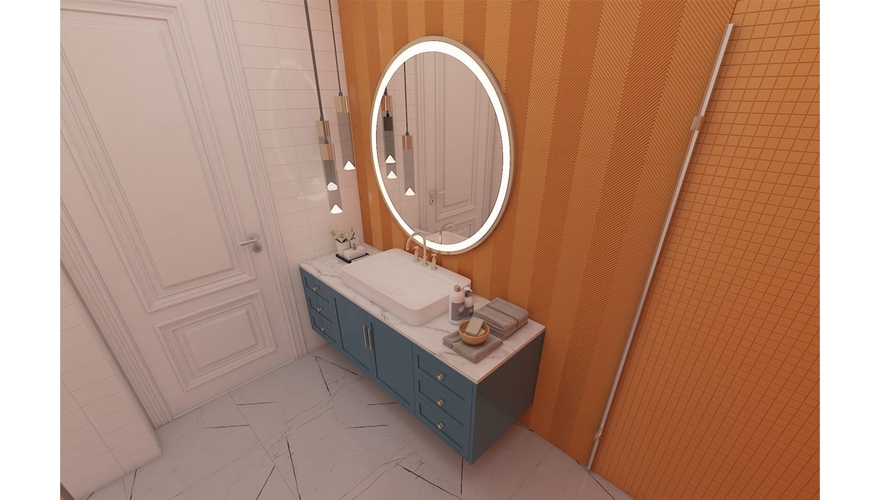Larida Мебель для ванной комнаты Projesi - 4