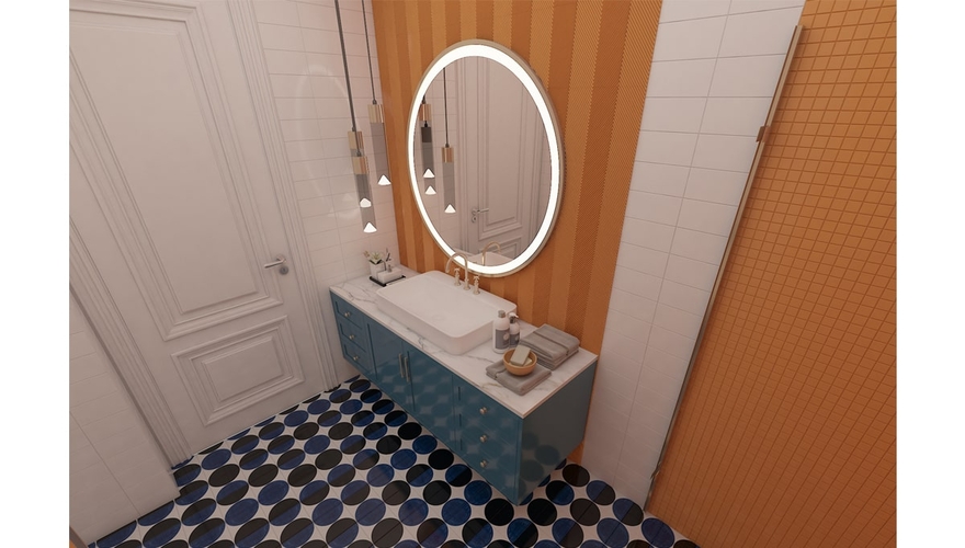 Larida Мебель для ванной комнаты Projesi - 7