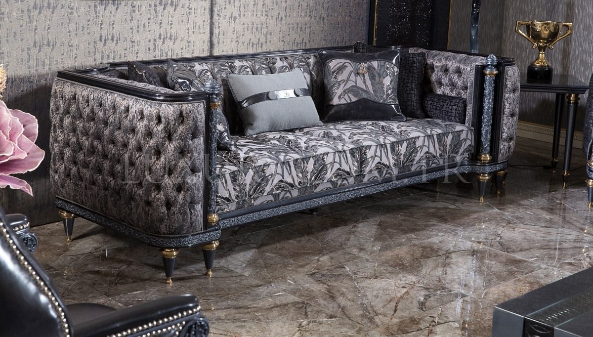 Larissa Luxury Sofa Set - 3