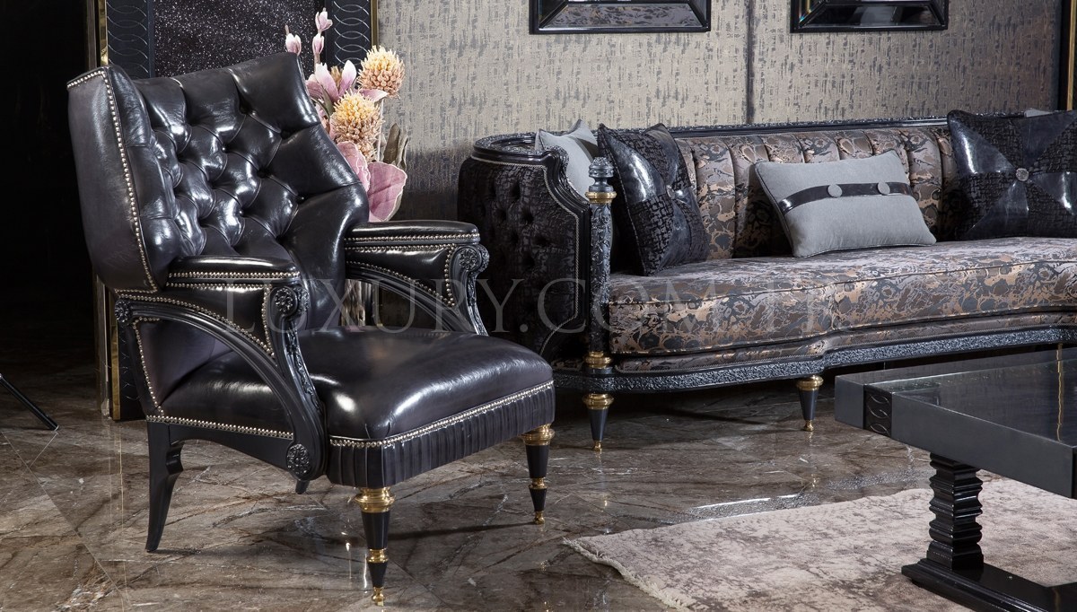Larissa Luxury Sofa Set - 2