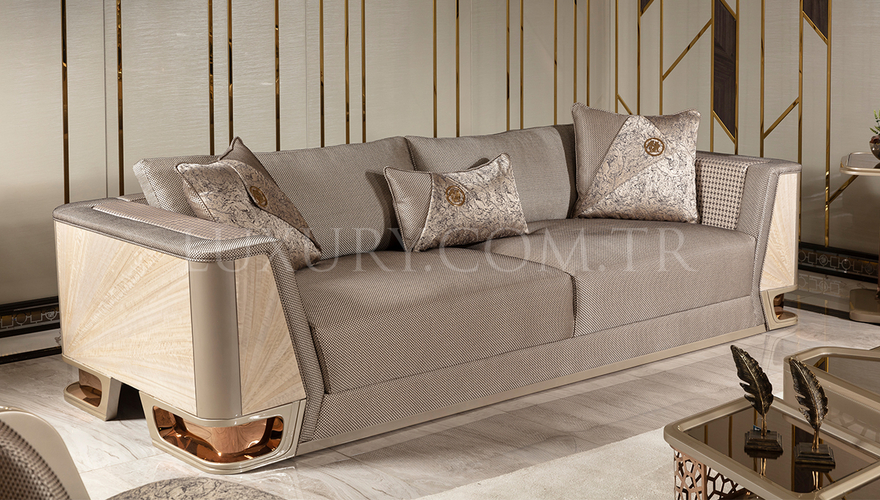 Latina Metal Sofa Set - 9