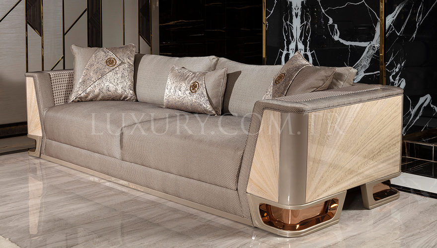 Latina Metal Sofa Set - 16