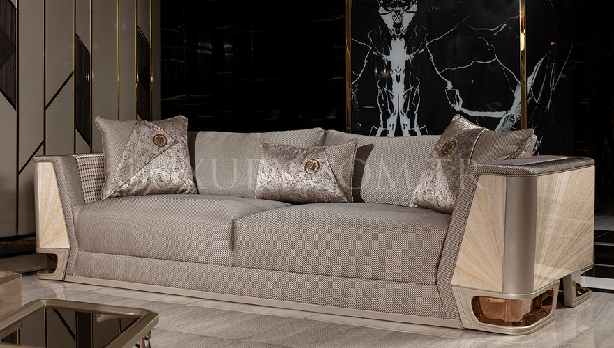 Latina Metal Sofa Set - 17