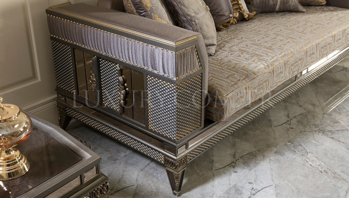 Lavena Art Deco Sofa Set - 9