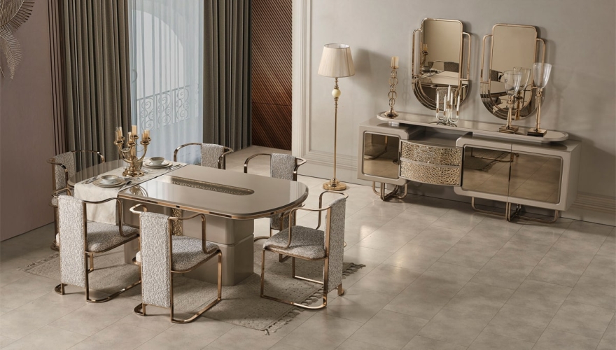 Levano Modern Dining Room - 1171