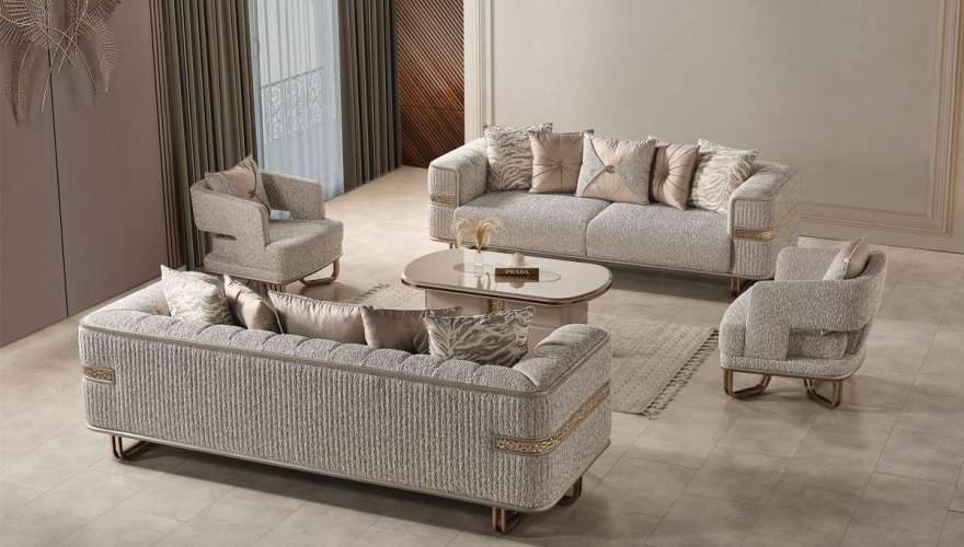 Levano Modern Sofa Set - 2