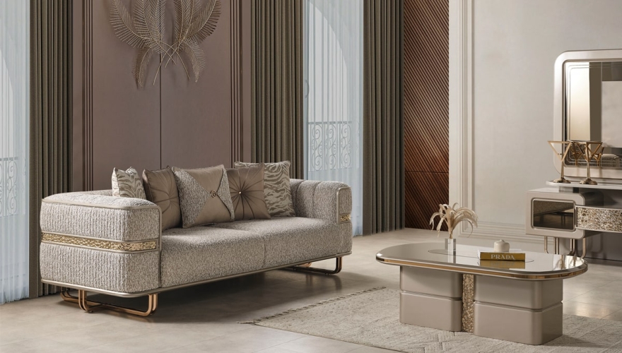 Levano Modern Sofa Set - 6