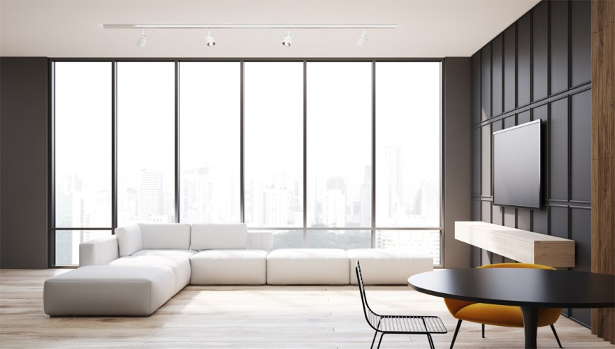 Lılac Living Room Decoration - 