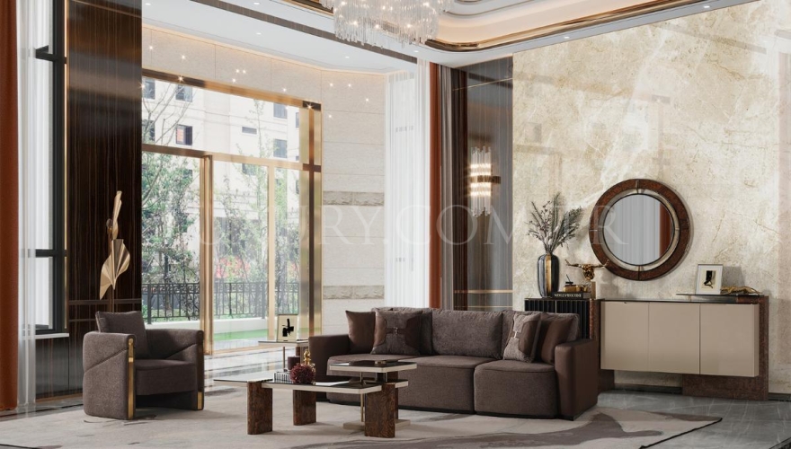 Lilia Modern Sofa Set - 6