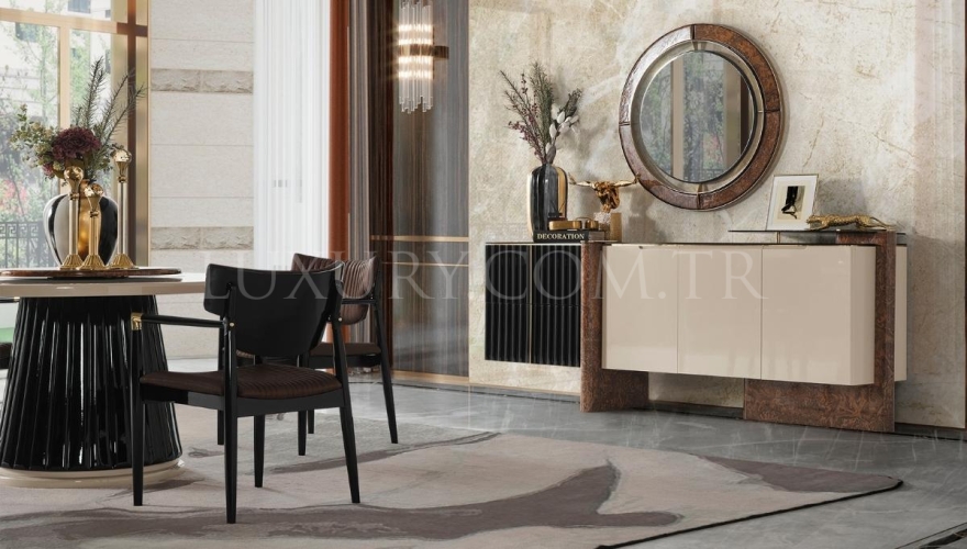 Lilia Modern Yuvarlak Masa Yemek Odası - 3